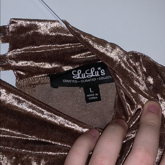 Velvet dress - Picture 4 of 4